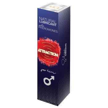 Гель лубрикант з феромонами для чоловіків Mai - Attraction Natural Lubricant with pheromones for Him, 50 ml