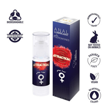 Анальный лубрикант с феромонами для женщин Mai - Attraction Anal Lubricant with pheromones for Her, 50 ml