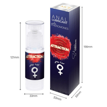 Анальный лубрикант с феромонами для женщин Mai - Attraction Anal Lubricant with pheromones for Her, 50 ml