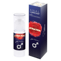Анальний лубрикант з феромонами для чоловіків Mai - Attraction Anal Lubricant with pheromones for Him, 50 ml