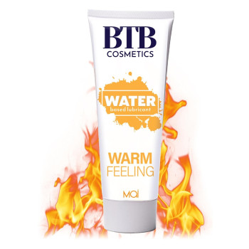 Вагинальный лубрикант на водной основе с согревающим эффектом Mai - BTB Water Based Warm Feeling Lubricant, 100 ml