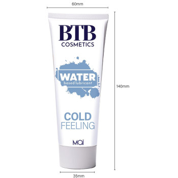 Вагинальный лубрикант на водной основе с охлаждающим эффектом Mai - BTB Water Based Cold Feeling Lubricant, 100 ml