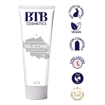 Універсальний гель-лубрикант на силіконовій основі Mai - BTB Silicone Lubricant, 100 ml