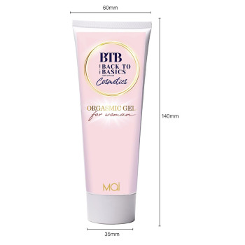 Стимулюючий кліторальний гель Mai - BTB Orgasmic Gel for women, 100 ml
