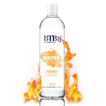 Вагінальний лубрикант на водній основі з ефектом зігрівання Mai - BTB Water Based Warm Feeling Lubricant XXL, 250 ml
