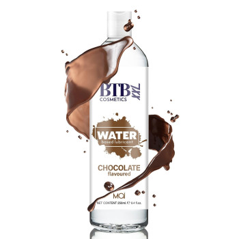 Гель-лубрикант на водной основе с ароматом шоколада Mai - BTB Water Based Lubricant CHOCOLATE flavored XXL, 250 ml