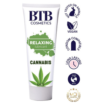 Універсальний розслаблюючий гель-лубрикант Mai - BTB Relaxing Lubricant Canabis, 100 ml