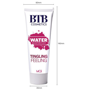 Гель-лубрикант на водній основі з збуджуючим ефектом Mai - BTB Water Based Lubricant Tingling Feeling, 100 ml