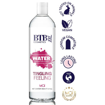 Гель-лубрикант на водній основі з збуджуючим ефектом Mai - BTB Water Based Lubricant Tingling Feeling XXL, 250 ml