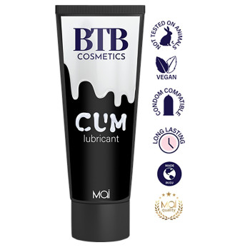 Веганский гель-лубрикант на водной основе Mai - BTB CUM lubricant, 100 ml