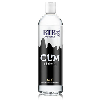 Веганський гель-лубрикант на водній основі Mai - BTB CUM lubricant XXL, 250 ml