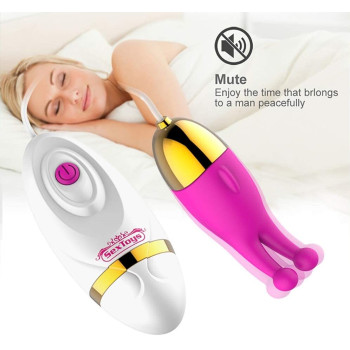Вібро яйце XESE VE10-CR Pink (12 режимів вібрації, зарядка від USB)
