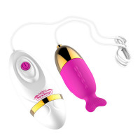 Вібро яйце XESE VE10-BR Pink (12 режимів вібрації, зарядка від USB)