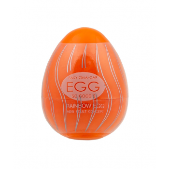 Мастурбатор яйце SKN Rainbow Orange, SKN-REG06