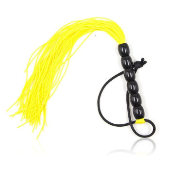 Флогер SILICONE FLOGGER SPP-026 YELLOW (довжина 22 см )