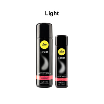 Силіконова змазка pjur Light 250 мл найрідкіша, 2в1 для сексу та массажу