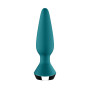 Анальная смарт-вибропробка Satisfyer Plug-ilicious 1 Petrol