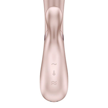 Смарт вибратор-кролик с подогревом Satisfyer Hot Lover Nude