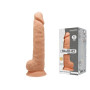 Фаллоимитатор реалистичный SilexD Arnold Flesh (MODEL 5 size 10in), двухслойный, силикон+Silexpan, д