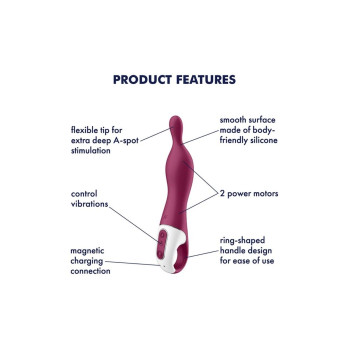 Вібратор для точки А Satisfyer A-Mazing 1 Berry