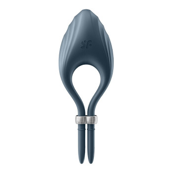 Эрекционное виброкольцо лассо Satisfyer Duelist Dark Blue, 10 режимов, мощный мотор