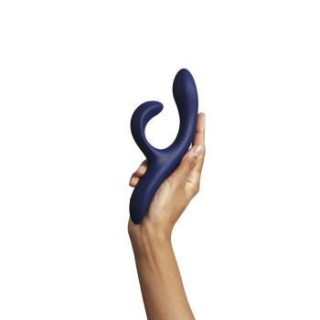 Смарт вібратор-кролик We-Vibe Nova Midnight Blue, ергономічний, регульований кут нахилу стовбура