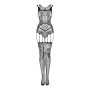 Бодистокинг Obsessive Bodystocking F239 S/M/L, с доступом