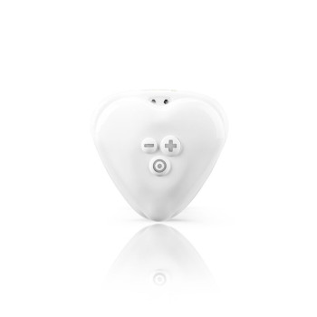 Вібратор для клітора Mystim Heart´s Desire White, 8 режимів, дуже потужний