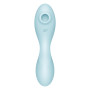 Вакуумний смарт-стимулятор із вібрацією Satisfyer Curvy Trinity 5 (Blue)  (порвана упаковка!!!)