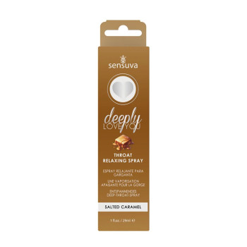 Спрей для мінету Sensuva Deeply Love You Salted Caramel (29 мл), для глибокого мінету