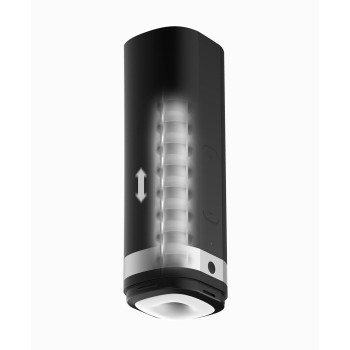 Интерактивный мастурбатор Kiiroo Onyx 2, 10 сжимающихся колец, не надо двигать, теледильдоника