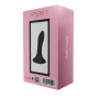 Дилдо з присоскою Adrien Lastic Hitsens 5 Black, відмінно для страпона, діаметр 2,4 см, довжина 13 с
