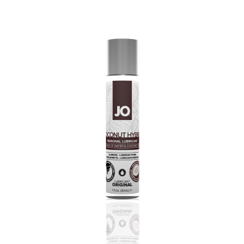 Крем-змазка з кокосовою олією System JO Coconut Hybrid ORIGINAL (30 мл) біла