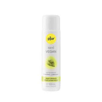 Лубрикант на водній основі pjur MED Vegan glide 100 мл — тільки веганські інгредієнти