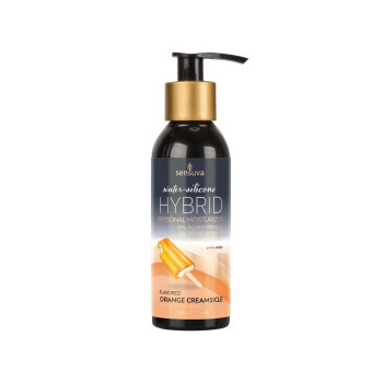 Змазка водно-силіконова Sensuva Hybrid Orange Creamsicle (125мл) без цукру, можна для оральних песто