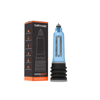 Гидропомпа Bathmate Hydromax 7 Blue (X30), для члена длиной от 12,5 до 18см, диаметр до 5см
