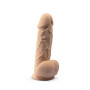Фаллоимитатор SilexD Norman Flesh (MODEL 4 size 8.5in), двухслойный, силикон+Silexpan, диаметр 5см