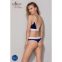 Спортивные трусики-стринги Passion PS007 PANTIES navy blue, size M