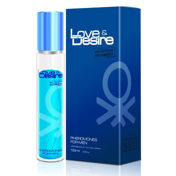 Туалетна вода з феромонами для чоловіків Love & Desire for Men, 15 ml