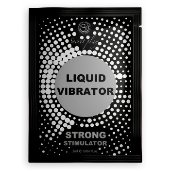 Стимулюючий гель Secret Play - Strong Liquid Vibrator sachet, 2 ml