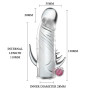 Насадка-презерватив "Penis Sleeve" з вібрацією BI-010045Z-2