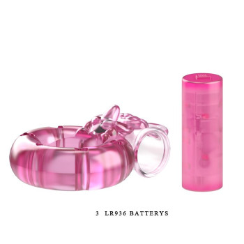 Кольцо с вибрацией и презервативом Vibrator & condom, BI-010082