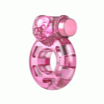 Кольцо с вибрацией и презервативом Vibrator & condom, BI-010084