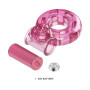 Кольцо с вибрацией и презервативом Vibrator & condom, BI-010084