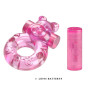 Кольцо с вибрацией и презервативом "Vibrator & condom" BI-010083