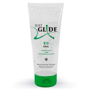 Веганське органічне анальне масло на водній основі - Just Glide Bio Anal, 200 ml