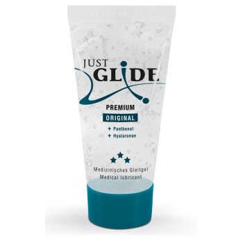 Веганський органічний гель-лубрикант - Just Glide Premium, 20 ml