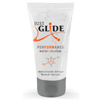 Гибридный гель-лубрикант Just Glide Performance, 50 ml