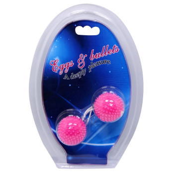 Вагінальні масажні кульки BAILE - EGG & BULLETS, BI-014036