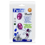 Анальные шарики BAILE - TWINS BALL, BI-014036-2